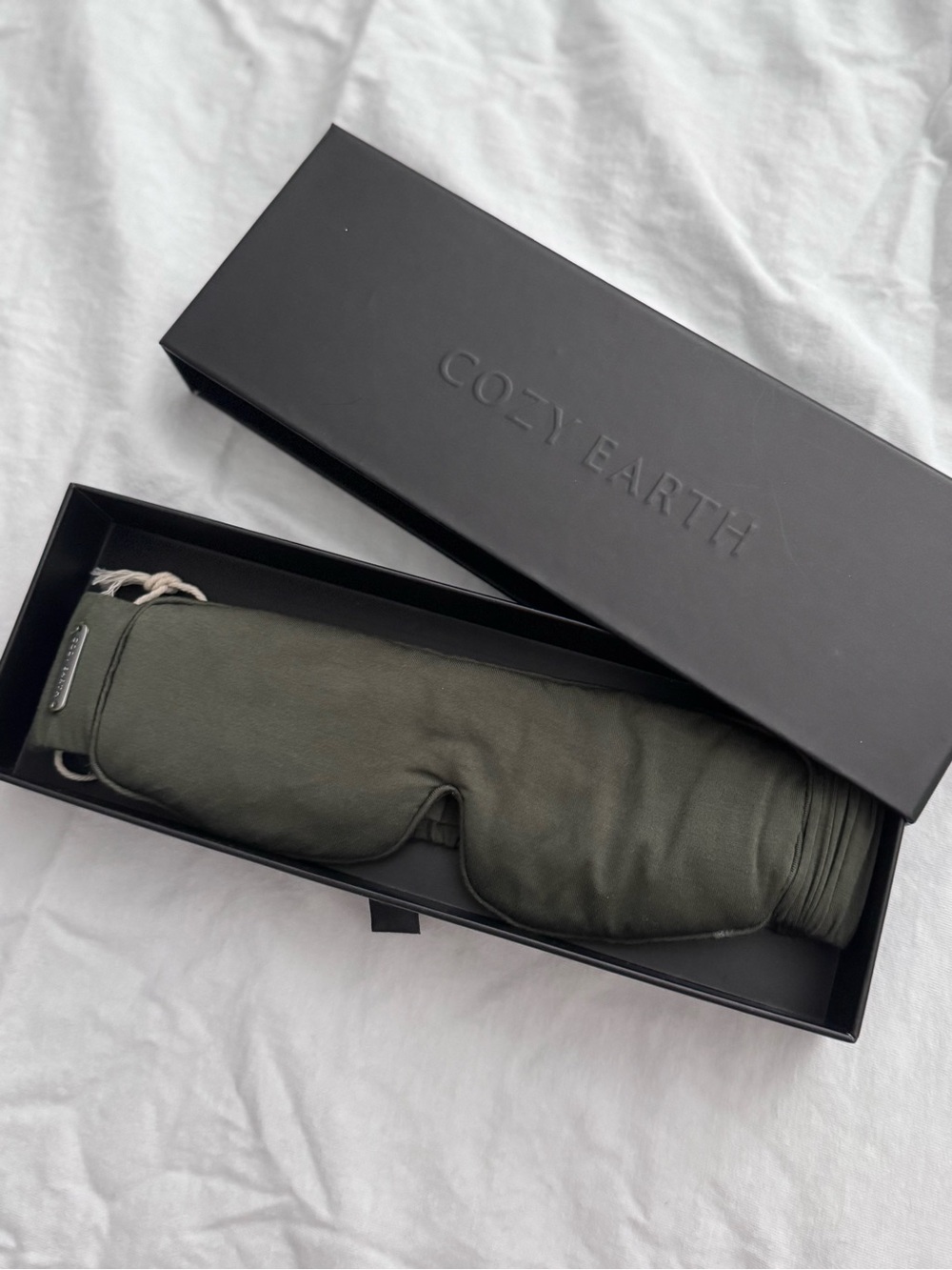 Cozy Earth Women's Bamboo Stretch Knit Sleep Mask - One Size
